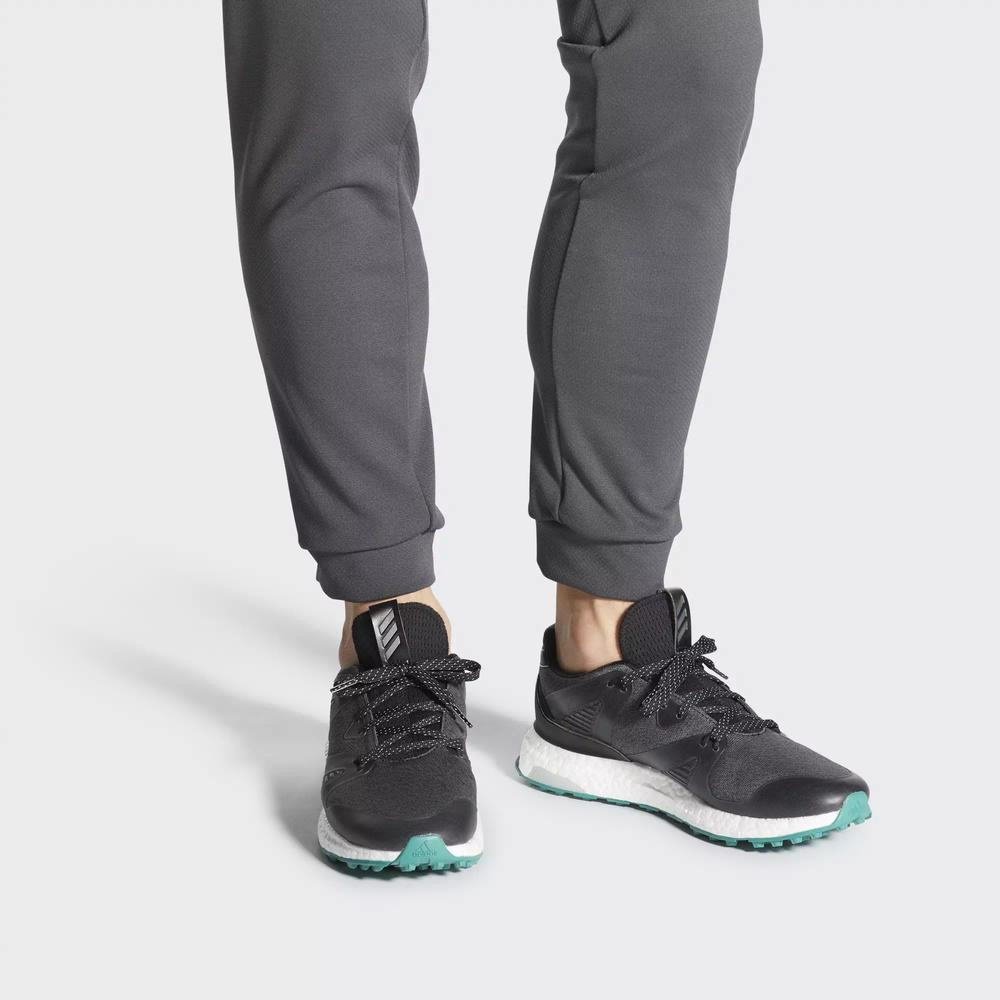 Adidas Crossknit 3.0 Tenis De Golf Negros Para Hombre (MX-51223)